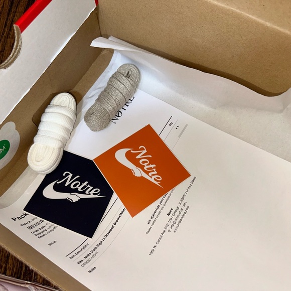 Nike Dunk High x Notre Light Orewood Brown - CW3092-100 - Size 11 - Picture 11 of 12